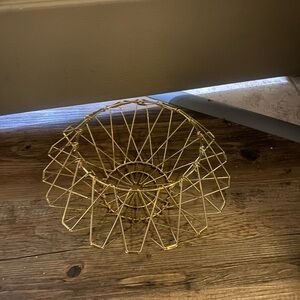 Gold Wire Basket